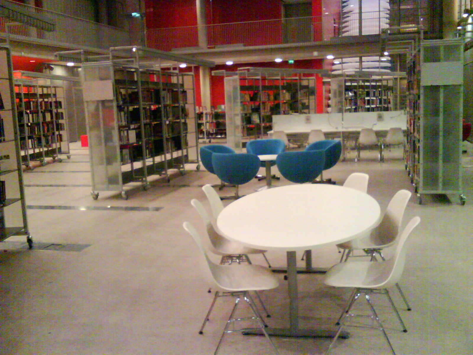 Biblioteket ved Bjørnholt. Foto: Deichmanske