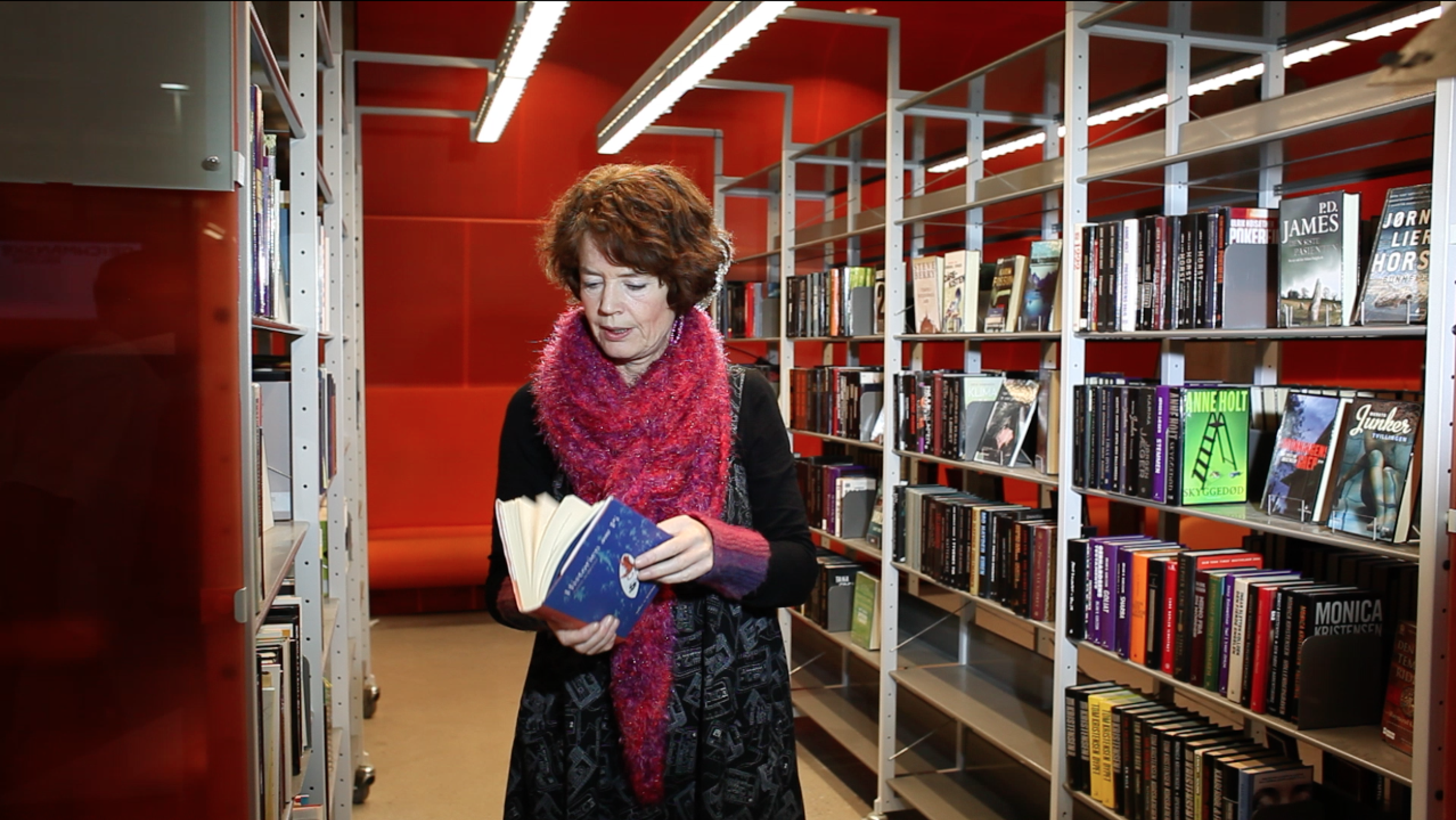 Biblioteket er åpent for alle. Foto:Richard Cavander-Cole