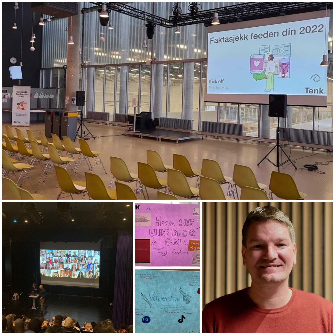 Collage faktasjekk Collage faktasjekk